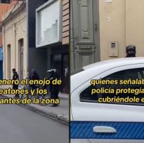 Quiso robar una mochila y lo lincharon en plena calle Balcarce: "Le dieron para que tenga"