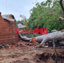 Estaba estudiando y murió aplastada por su propia casa que se vino abajo. Le cayó un árbol