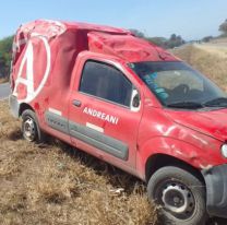 Brutal accidente en la ruta 66: Un utilitario quedó destrozado