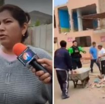 Su exmarido le exigió que se fuera de la casa y ella decidió demolerla: "Quería que le entregue ..."