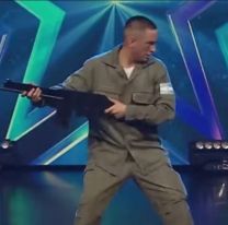 Realizó un baile en homenaje a los caídos en Malvinas en "Got Talent" y estalló la polémica