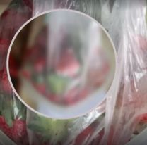 Compró frutillas en la calle, llegó a su casa y comenzó a los gritos