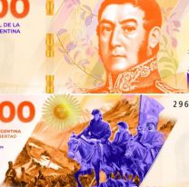 Nuevo billete de $1.000 con la imagen de San Martín: ¿cómo saber si es falso?