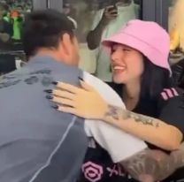 Lionel Messi se emocionó al ver a Nicki Nicole, Bizarrap y Peso Pluma en el Inter Miami