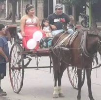 "No necesito lujos para ser feliz": tremendo festejo de una quinceañera 