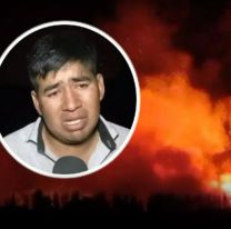 "Los animales se quemaron vivos": desgarrador relato del incendio en Cafayate