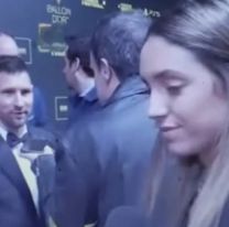Escracharon a Messi mirando a Sofi Martínez: El video que enfureció a Anto