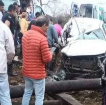 Brutal choque entre dos autos sobre Ruta 34 altura Fraile Pintado; Hay varios heridos