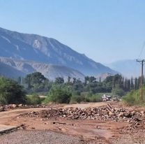 Así se encuentran las rutas luego del temporal en La Quebrada