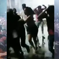 Fiesta Gitana terminó en batalla campal, se agarraron entre todos. HAY VIDEOS