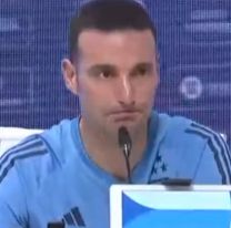 "Eso no...": la pregunta que incomodó a Scaloni en conferencia de prensa