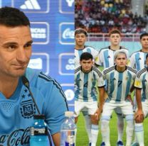 El emocionante mensaje de Scaloni para la selección Sub 17: "Yo estoy orgulloso de ustedes"