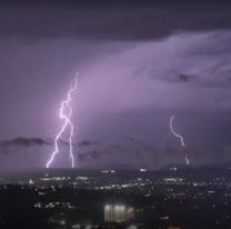 Alerta naranja por tormentas en Jujuy: a qué hora se larga