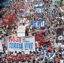 Piqueteros preparan una marcha multitudinaria contra los ajustes de Milei