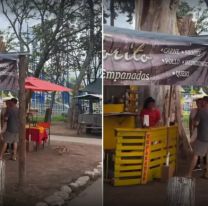 Famoso paró en un carrito de empanadas: "Son las mejores"