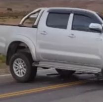 Terrible choque en la ruta 9: Personas quedaron atrapadas en una camioneta