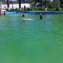 "Por mantenimiento": cerraron el balneario municipal de Palpalá que tenía agua verde