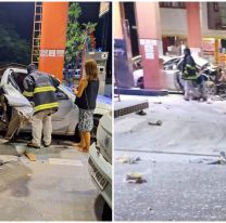 Explotó auto en estación de GNC: revelaron quiénes son los heridos e internados