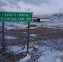 Segundo día de nevadas: El Paso de Jama sigue cortado