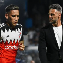 Barco y Demichelis a las piñas en el vestuario de River [FOTOS]