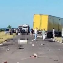 Murió una familia tras un terrible choque en plena ruta