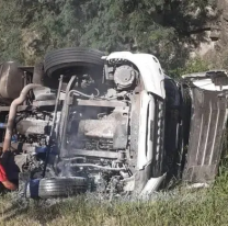 Vuelco y otra vez una muerte en la ruta. Falleció camionero norteño