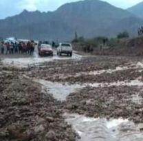 Hay 13 cortes de ruta por el temporal en Jujuy