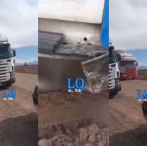 Camioneros extranjeros hacen lo que quieren en rutas jujeñas: Impactante video