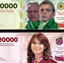 Polemiquísimo, proponen a Massa y CFK para los nuevos billetes. "Es irónico"