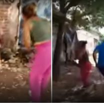 Le hizo lo peor a un nenito en la puerta de la escuela y los vecinos lo agarraron [VIDEO]