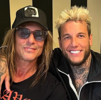 Agarra la pala, pero lo patrocina su papá. Este es el emprendimiento de Alex Caniggia