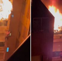 Estudiante jujeño salvó su vida de milagro en un terrible incendio en Córdoba