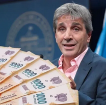 Luis Caputo adelantó que la inflación de marzo seguirá siendo de dos dígitos