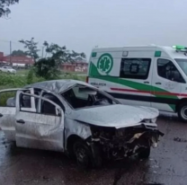 Triple choque: se cruzó de carril, colisionó, dio varios tumbos y murió