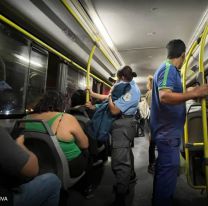 Mujer subió a un bondi y empezó a gritar: todos los pasajeros quedaron sorprendidos