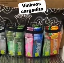 Gana casi $1 millón y medio por mes, vendiendo chicles. HAY VIDEO