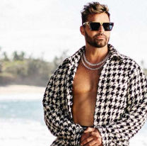 Ricky Martin al borde de la censura en las redes sociales: así se mostró