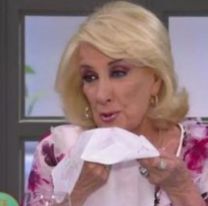 La emotiva reacción de Mirtha Legrand al ver a un cartonero con el hijo bajo la lluvia