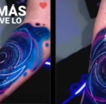 Ex Gran Hermano se tatuó el "ojo" del programa. ¡Es enorme!