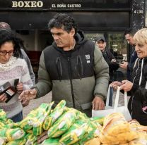 "Roña" Castro montó un comedor en su gimnasio: "No quiero que pasen hambre"