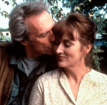 "Clint Eastwood pegó", Meryl Streep contó cómo discutieron filmando "Los Puentes de Madison"