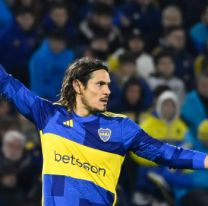 Edinson Cavani lanzó una fuerte crítica contra el VAR por el gol que le anularon en Boca-Talleres