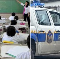 Un alumnito salteño se levantó el uniforme y dejó helada a la seño: "Muy fuerte.."