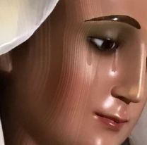 Una Virgen empezó a llorar luego que le pidieran por Loan: "Salía un líquido rojo..."