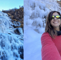 ¡Increíble! La cascada norteña se congeló y enamoró a todos [FOTOS]