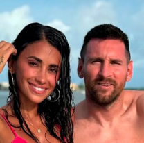 Las fotos de Antonela Roccuzzo y Leo Messi dejaron ver un detalle inesperado en su cuerpo