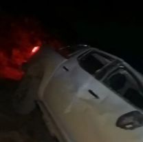 Brutal vuelco de un vehículos oficial en una ruta de Jujuy: Hay varios heridos