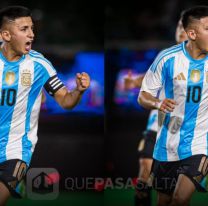 [GOOOOL] Gana Argentina 1 a 0, con un golazo de Thiago Almada