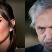 Se conoció el motivo por el que Romina Uhrig visitó a Alberto Fernández