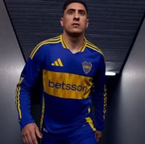 Boca presentó la nueva camiseta que usará en la Copa Sudamericana